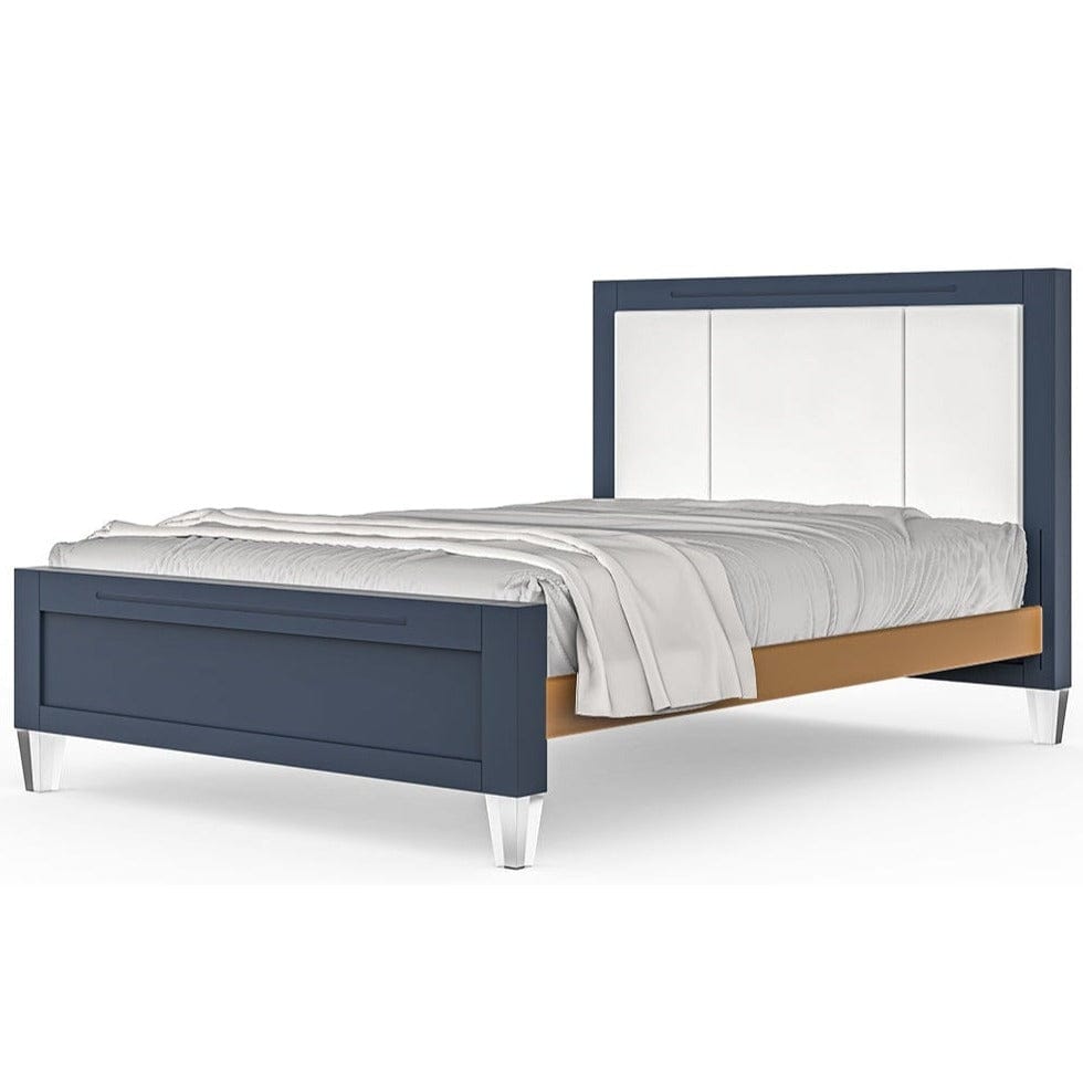 Romina Furniture Millenario Full-Size Bed (Tufted)