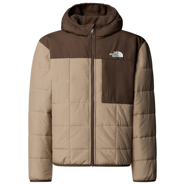 The North Face - Boy's Reversible Shasta FZ Hooded Jacket - Kunstfaserjacke Gr S beige/braun
