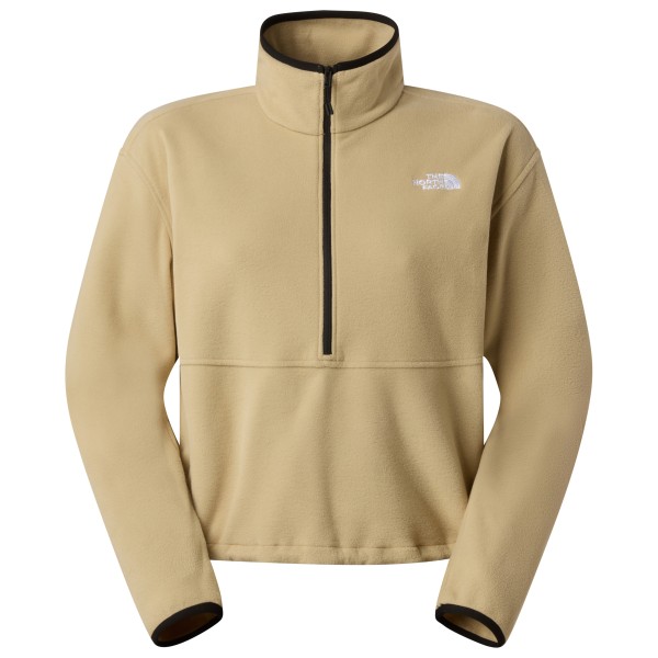 The North Face - Women's Glacier Fleece 1/2 Zip Short Jacket - Fleecepullover Gr XS beige