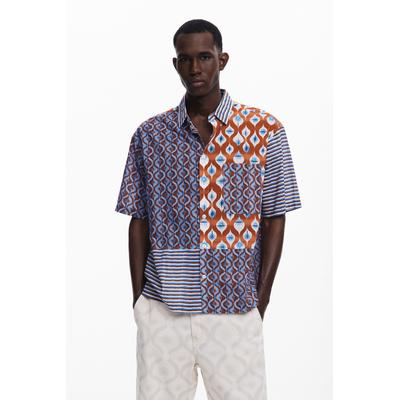 Short-sleeve shirt with suns