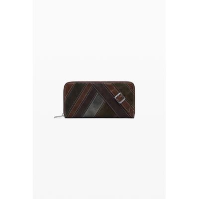 Large wallet with decorative straps