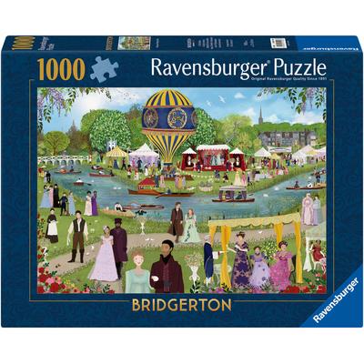 Puzzle RAVENSBURGER "Bridgerton - Sehen und gesehen werden", bunt, Puzzles, KinderB:70cm H:50cm, Made in Germany, B:70cm H:50cm