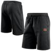 Sporthose FANATICS "Fanatics Shorts Cincinnati Bengals Primary Logo Fleece", Herren, Gr. S, US-Größen, schwarz, 80% Baumwolle; 20% Polyester, Hosen