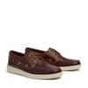 Bootsschuh TIMBERLAND "PORTOFINO PIER BOAT SHOE", Gr. 50, burgundy full grain, Leder, sportlich, Schuhe, aus Premium Timberland Leder