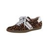 Sneaker PAUL GREEN "Paul Green Sneaker Leder", Damen, Gr. 38, braun (braun, beige), Leder, casual, Schuhe