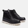 Schnürboots TIMBERLAND "BRITTON MILLSMID LACE UP WATERPROOF BOOT", Gr. 40, schwarz (schwarz full grain), Leder, sportlich, Schuhe, Winterstiefel, Schnürstiefel, Winterschuhe, wasserdicht