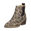 Stiefelette BLOWFISH "Blowfish Stiefelette Lederimitat/Textil", Damen, Gr. 39, braun (leopard), Lederimitat, Textil, casual, Schuhe