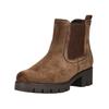 Stiefelette GABOR "Gabor Stiefelette Veloursleder", Damen, Gr. 40, whisky, Veloursleder, casual, Schuhe