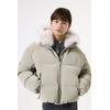 Steppjacke GARCIA, Mädchen, Gr. 152/158, grün (soft sage), Web, Obermaterial: 55% Polyethylen, 45% Polyester. Futter: 100% Polyester, unifarben, casual, regular fit taillenbedeckt, Langarm elastischer Bund, Jacken, mit Kapuze for GIRLS