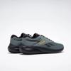 Laufschuh REEBOK "REEBOK LITE 5", Gr. 45, schwarz fog, washed schwarz, golden haze, Textil, Synthetik, sportlich, Schuhe