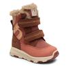Winterstiefel BISGAARD "spencer tex", Kinder, Gr. 25, rosa (rose), Nubukleder, Textil, Basic, Schuhe, Snowboots, Winterstiefel, Kindergartenschuh mit Lammwolle gefüttert