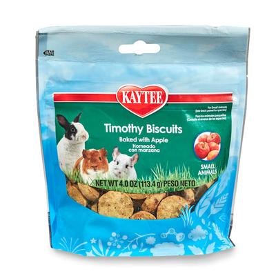 Kaytee Timothy Hay Baked Apple Small Animal Treats, 4 oz.
