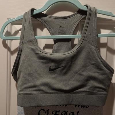 Nike Intimates & Sleepwear | Grey Nike Sports Bra | Color: Gray | Size: M