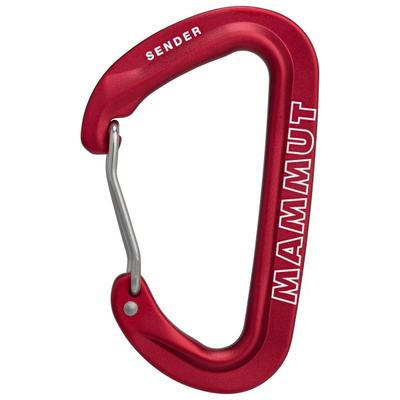 Mammut - Sender Wire Carabiner - Schnappkarabiner rot Image