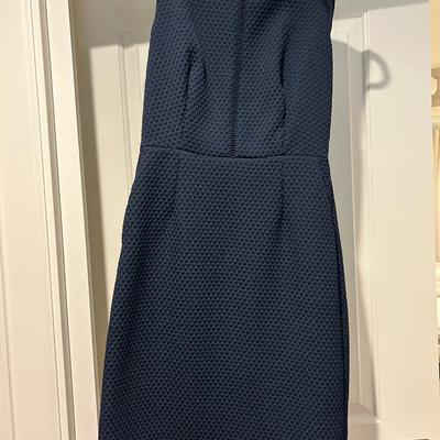 J. Crew Dresses | J. Crew Navy Tailored Work Wear Dress | Color: Blue | Size: 2