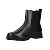 Stiefelette HÖGL "Högl Stiefelette Leder/Textil", Damen, Gr. 39, schwarz, Leder, Textil, casual, Schuhe