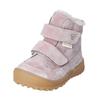 Stiefelette PEPINO "Pepino Stiefelette Veloursleder", Kinder, Gr. 28, rosa (malve), Veloursleder, casual, Schuhe
