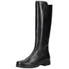 Stiefel GABOR "Gabor Stiefel Leder/Textil", Damen, Gr. 40, schwarz, Leder, Textil, casual, Schuhe