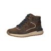 Schnürstiefelette MUSTANG SHOES "Mustang Shoes Stiefelette Lederimitat/Textil", Herren, Gr. 42, braun, Lederimitat, Textil, casual, Schuhe