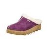 Hausschuh ROHDE "Rohde Hausschuhe Veloursleder", Damen, Gr. 38, lila (violett), Veloursleder, casual, Schuhe