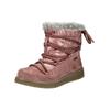 Schnürstiefelette LEGERO "Legero Stiefelette Veloursleder/Textil", Damen, Gr. 38, rot (hellrot), Veloursleder, Textil, casual, Schuhe
