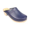 Lotta From Stockholm - Torpatoffeln Swedish Clogs :Classic Clog in Blue Leather UK 4 EUR 37