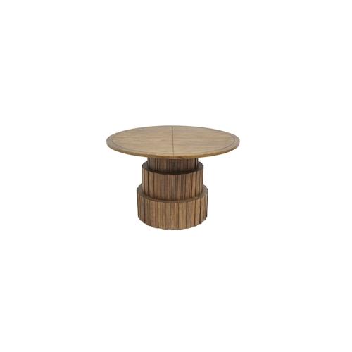 Runder Esstisch aus Mango-Holz – klappbar & stilvoll