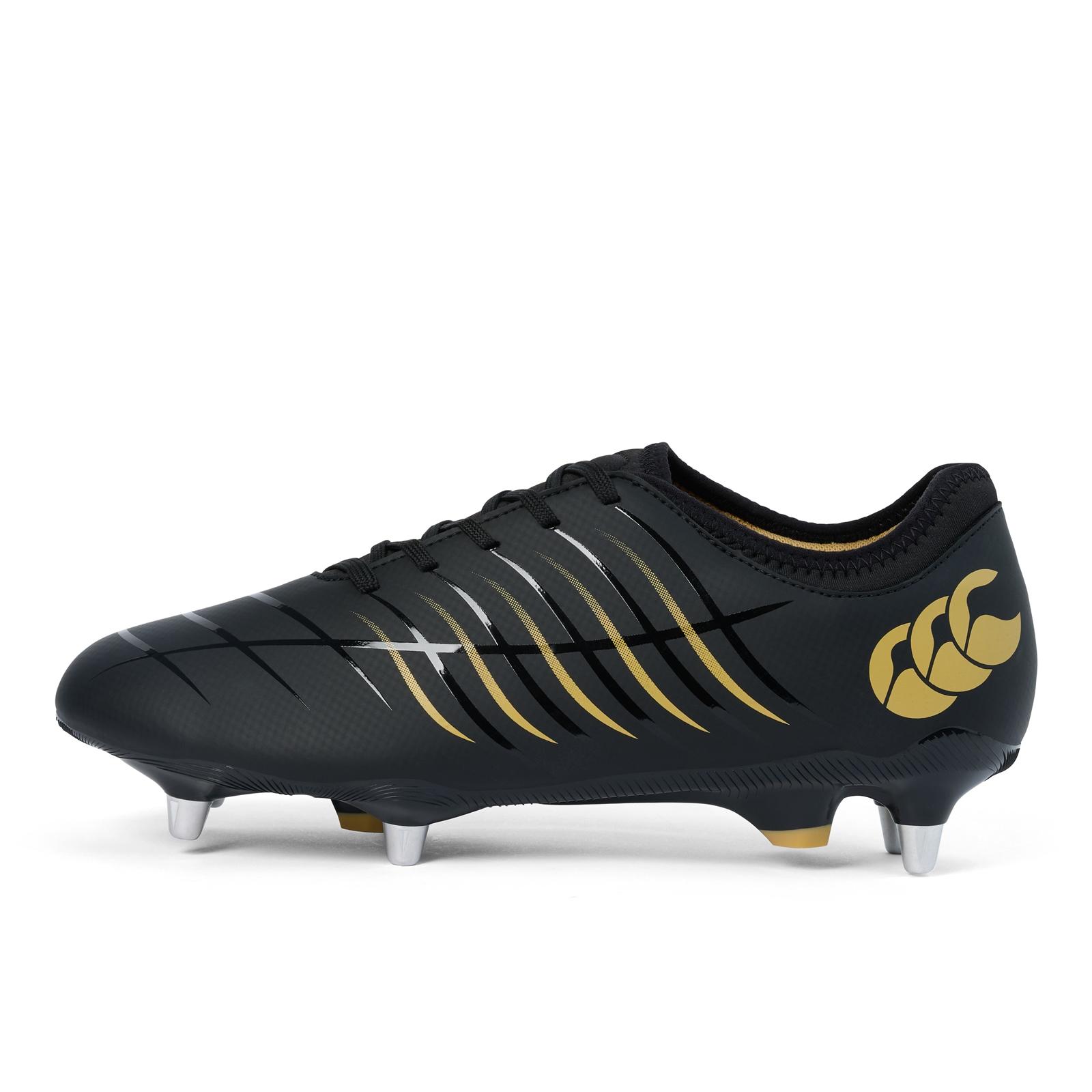 Canterbury - Herren Rugby-Stiefel für weichen Boden "Phoenix 2.0 Team" (Schwarz/Gold)