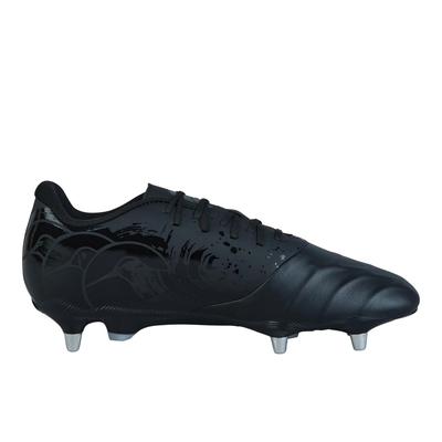 Canterbury - Herren Rugby-Stiefel für weichen Boden "Phoenix Genesis Team", 2025, Leder (Schwarz/Silber) Image