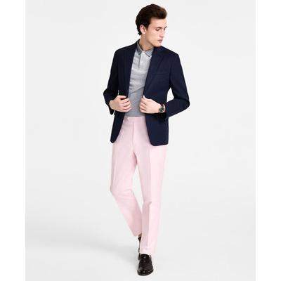 Modern-fit Linen Sport Coat - Blue - Tommy Hilfiger Coats