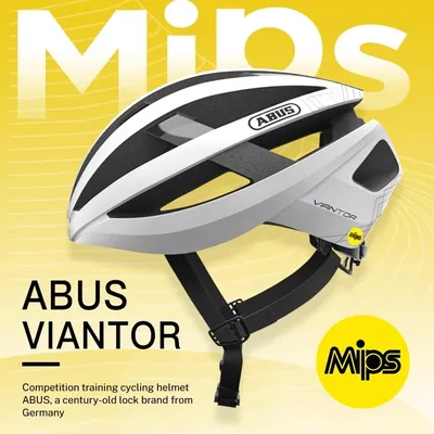 ABUS Bike Helmet with MIPS System, MTB & Road Cycling Helmet for Men and Women, Lightweight Bicycle Safety Gear