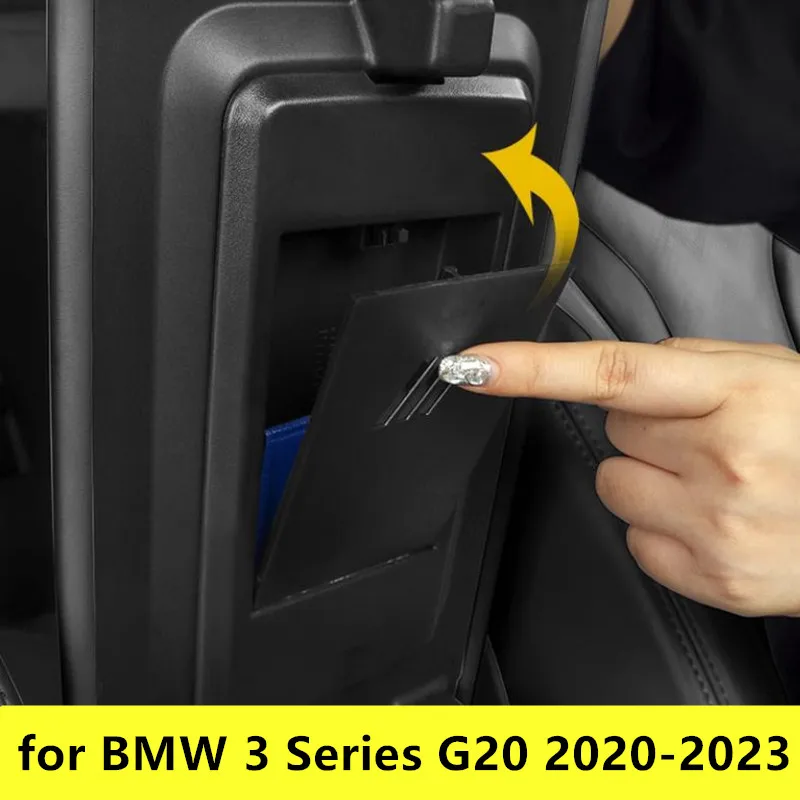 Auto Bracciolo Scatola di Immagazzinaggio Nascosto per BMW Serie 3 4 i4 G26 G20 G22 2020 2021 2022 2023 Modifica Interni Organizer Accessori