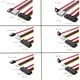 XH2.54 e PH2.0 SATA femmina combinato cavo dati 7 + 15 pin e alimentazione a SATA 7 pin + 4 pin Molex seriale ATA cavo adattatore di alimentazione 30 cm