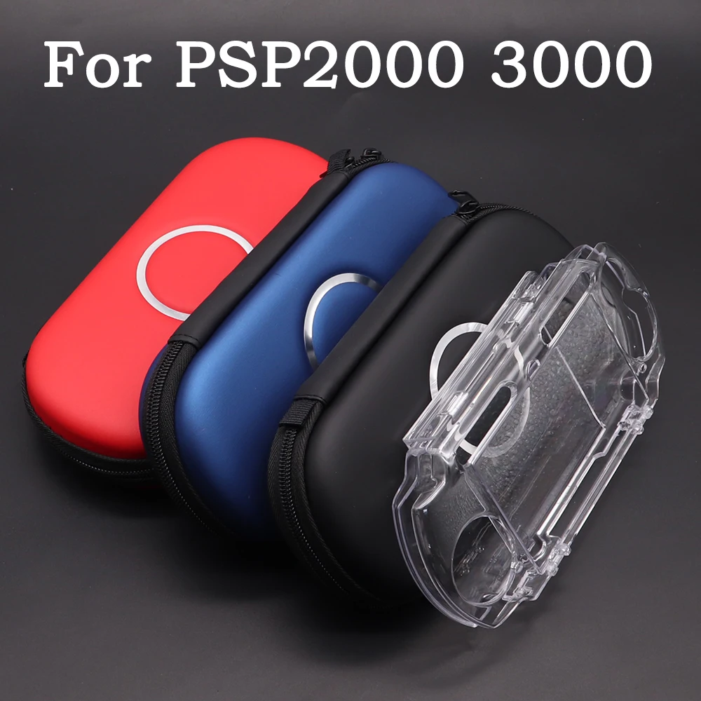 Hard Case EVA Carrying Storage Bag Organizer Box Case for SONY Console PlayStation 2000/3000 Storage Pouch Case