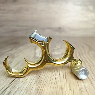 Archery Compound Bow Release 3 Finger Release Hunting made of brass