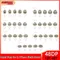 SURPASS HOBBY 48DP 3.175mm 13T-30T 31T-48T Pinion Motor Gear Combo Set for 1/10 RC Model Car Brushed Brushless Motor accessories