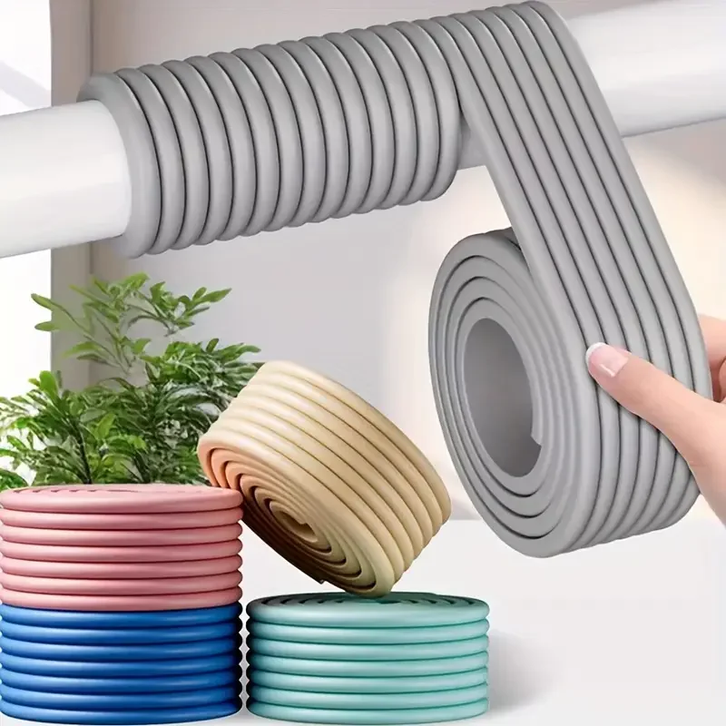 1PC 2m/78,74 zoll Sicherheit Schaum Schutz Sicherheit Schutz Streifen Tisch Schreibtisch Rand Schutz Streifen Ecke Schutz möbel Ecken