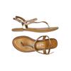 Tamaris Damen Sandale, Gr. 41, gold, kein Etikett