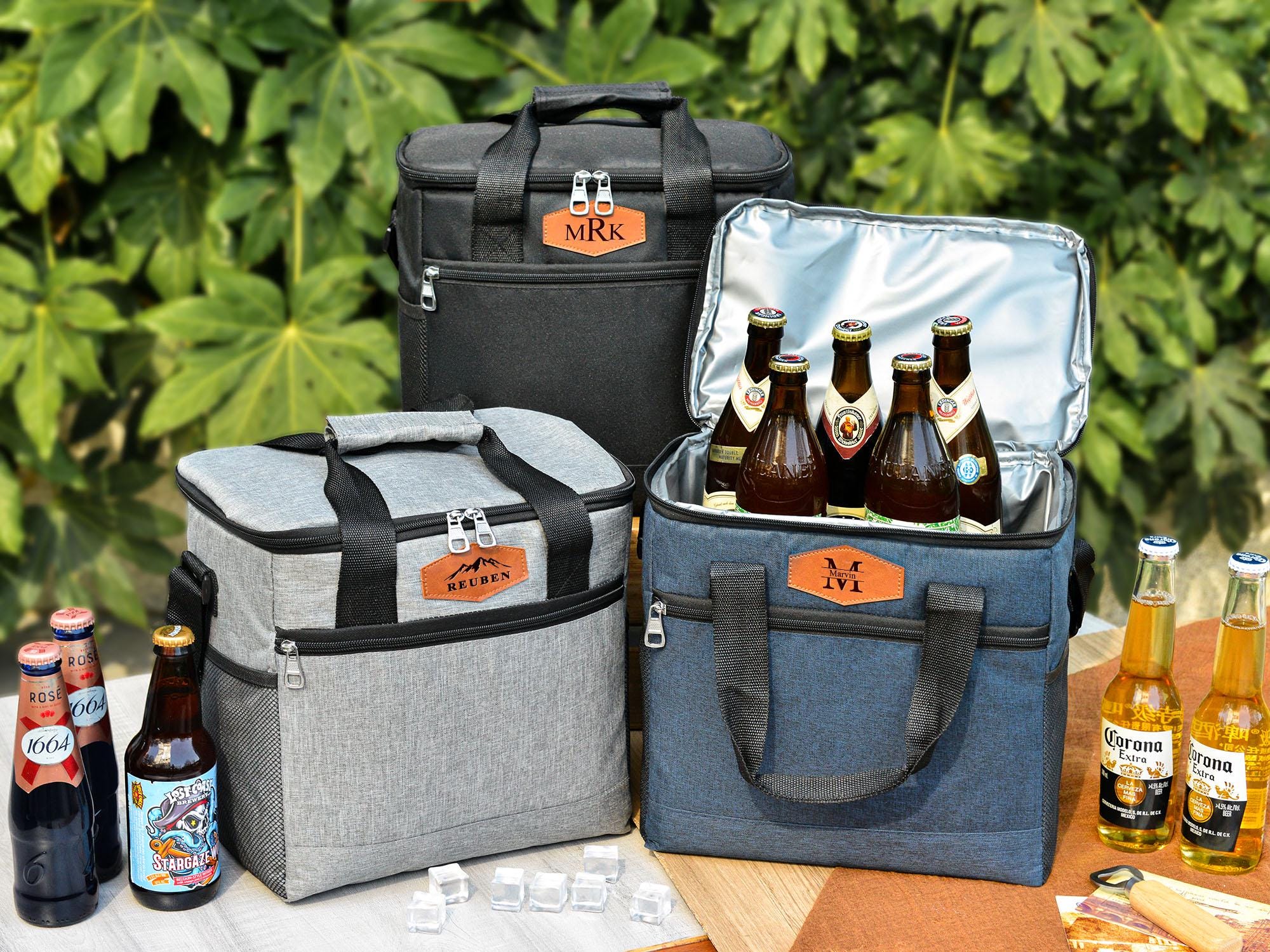 Borsa termica personalizzata per lo sposo, regali per lo sposo, borsa termica per la birra personalizzata, borsa termica per il pranzo, regalo per l'a