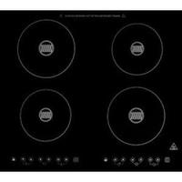 Summit Built-In 220 Volt Induction Cooktop w/ Four Zones & Black Ceran Smooth-Top Finish- SINC4