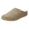 Pantoffel ROHDE "TIVOLI", Damen, Gr. 40, beige (beige, meliert), Filz, klassisch, Schuhe, Hausschuh, Clog, Homeslipper mit herausnehmbarer Innensohle