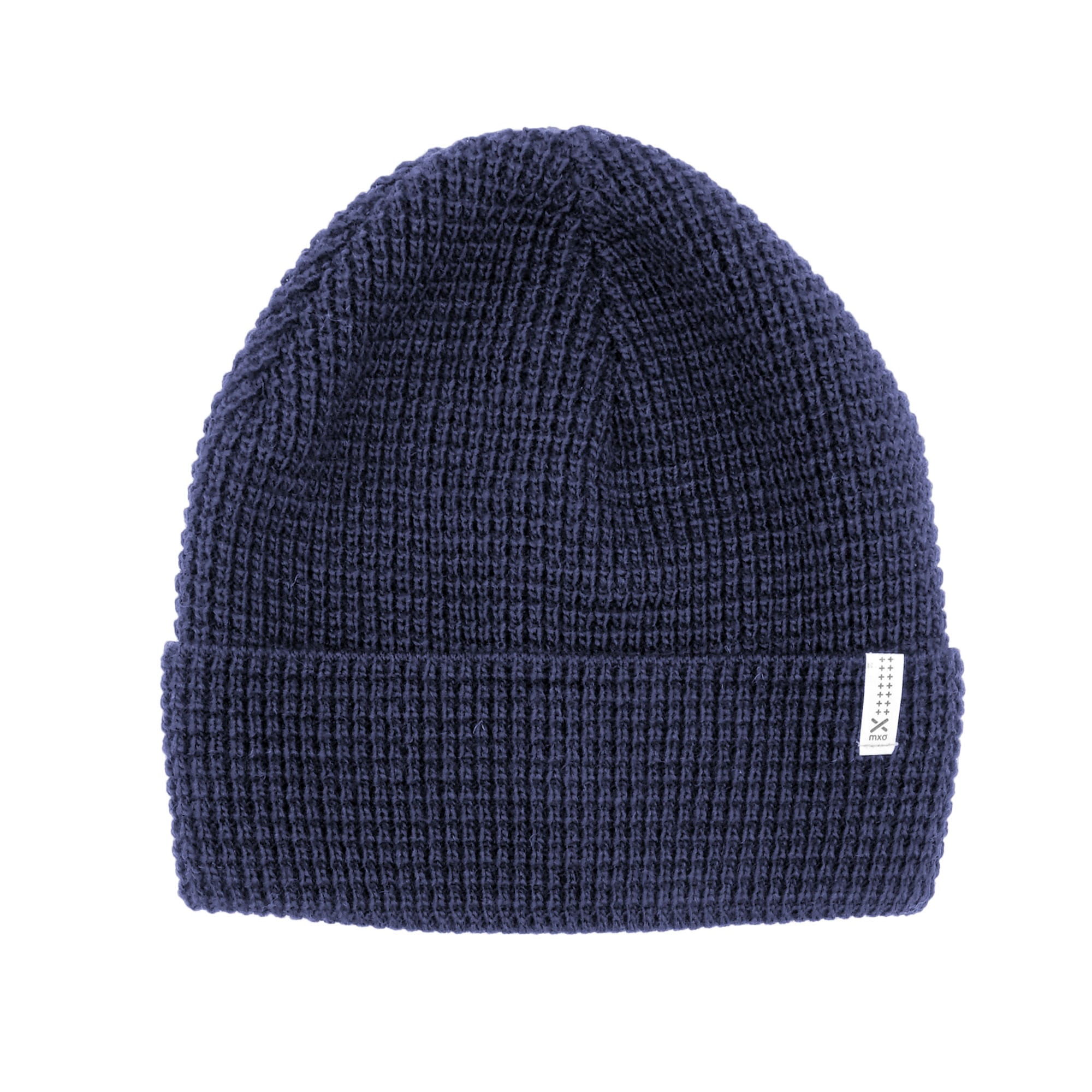Strickmütze MAXIMO, Baby, Gr. 51, blau (marine), Strick, Materialmix, unifarben, casual, Mützen, Wollanteil, gefüttert, breiter Umschlag Image
