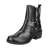 Stiefelette FLY LONDON "Fly London Stiefelette Leder", Damen, Gr. 37, schwarz, Leder, casual, Schuhe