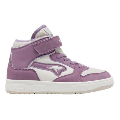 Sneaker KANGAROOS "K-CP RIM MID EV", Gr. 38, grape, beige, Synthetik, sportlich, Schuhe, wärmendes Innenfutter Image