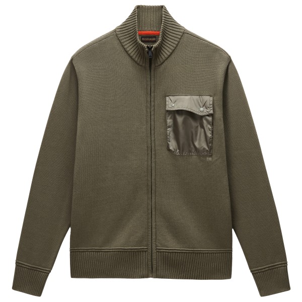 Napapijri - D-Berti Full Zip - Freizeitjacke Gr M braun