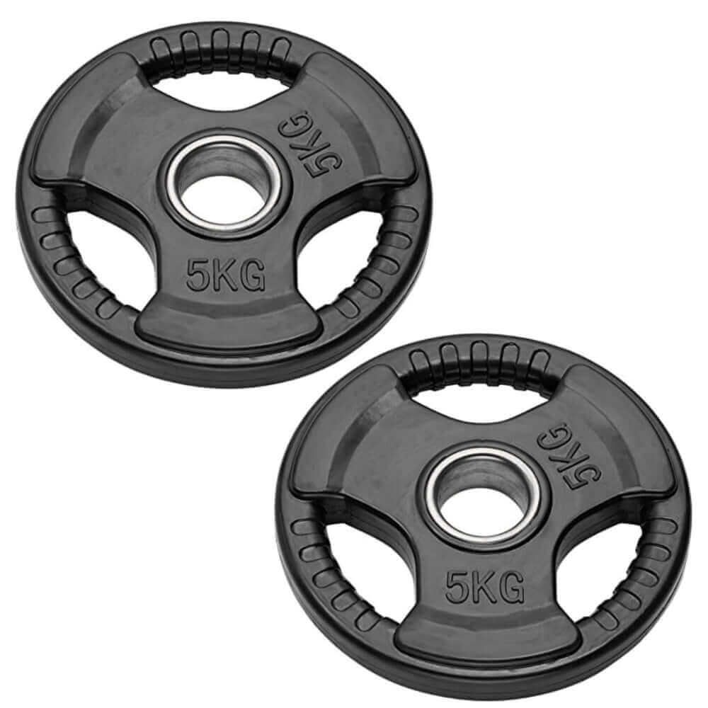 FFitness 2 Dischi Olimpionici Gommati da 5 Kg FF 1 St