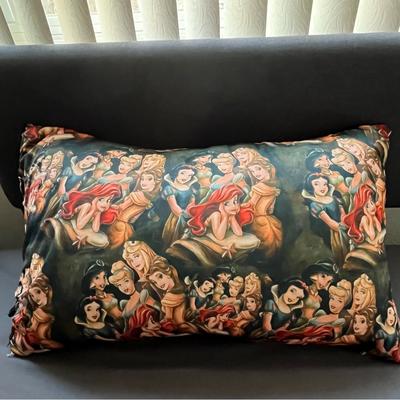 Disney Bedding | Disney :| Premium Princess Pillow | Color: Blue/Red | Size: King