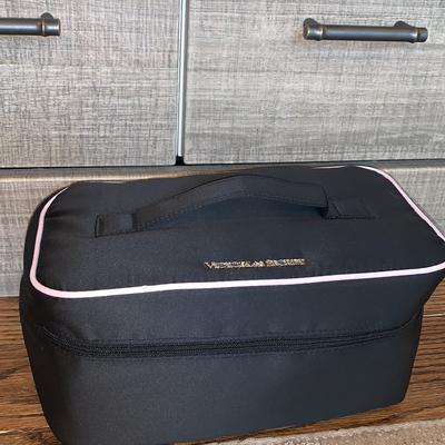 Victoria's Secret Bags | Victoria's Secret Sexy Little Things Bra Panty Lingerie Travel Bag Organizer | Color: Black/Pink | Size: Os
