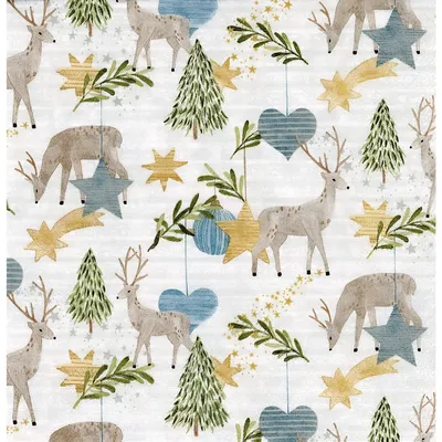 Papierservietten Winterwald, 33 x 33 cm, 20 Stück Image
