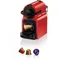 Macchina da caffè, Sistema Capsule Nespresso, Serbatoio acqua 0,7L, Rosso Rubino